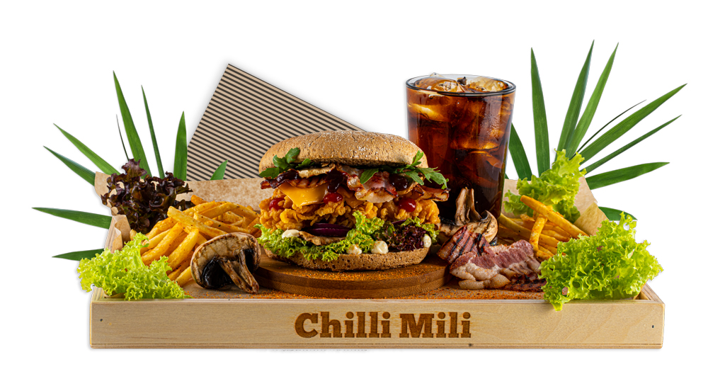 burger z panierką cornflakes z płatków kukurydzianych