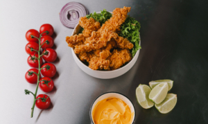 Poulet frit croustillant en panure prête à l’emploi Panure prête à l’emploi pour la restauration professionnelle