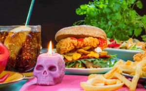 Poulet à la mexicaine Plat mexicain – l’énergie du poulet croustillant