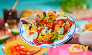 Spécialité mexicaine Salade mexicaine au poulet